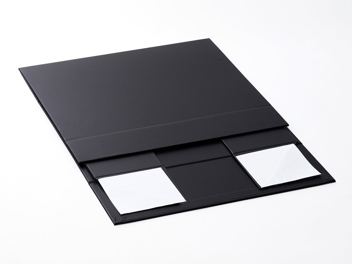 Sample Black A4 Deep Gift Box Without Ribbon Supplied Flat