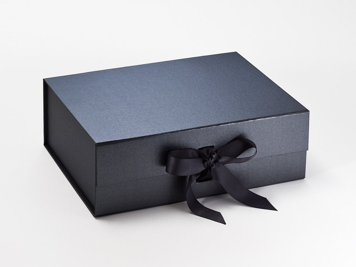 Pewter A4 Deep Luxury Gift Box Sample