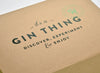 Natural Brown Kraft Luxury Folding Gift Box with Custom 2 Colour Print