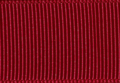 Dark Red Grosgrain Ribbon for Luxury Slot Gift Boxes
