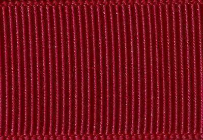Dark Red Grosgrain Ribbon Sample for Slot Gift Boxes 