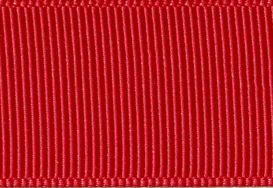 Hot Red Grosgrain Ribbon