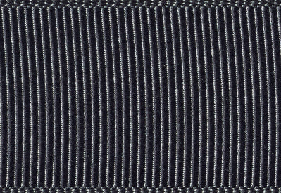 Charcoal Grosgrain Ribbon for Slot Gift Boxes with Changeable Ribbon