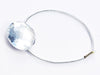 Diamond Gemstone Gift Box Closure Supplied with Silver Elastic Loop