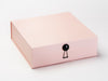 Pale Pink Gift Box Featuring Black Diamond Decorative Closure