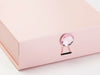 Pale Pink Gift Box Supplied with Rose Quartz Decorative Closure