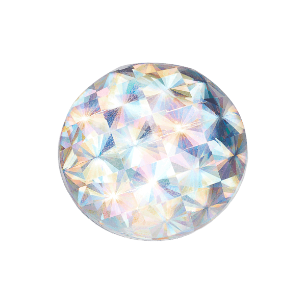Rainbow Crystal Decorative Gift Box Closure Sample