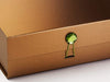 Copper Gift Box  Featuring Peridot Gemstone Closure