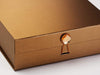 Copper Gift Box featuring Morganite Gemstone Closure