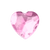 Rose Quartz Heart Gemstone Gift Box Closure