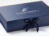 Navy A3 Shallow Gift Box Featuring 1 Colour Print