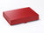 Red A5 Shallow Gift Boxes with Magnetic Closure from Foldabox USA