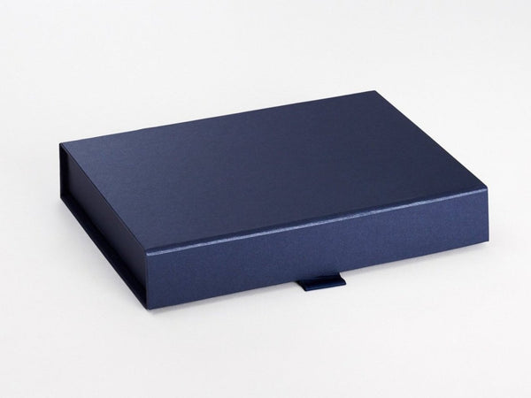 Navy Blue Luxury Gift Boxes. Hamper Packaging and Favor Boxes ...