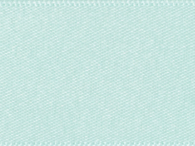 Aqua Recycled Satin Ribbon Sample