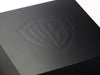 Black Gift Box with Custom Debossed WB Logo to Lid
