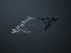 Luxury Black Gift Box with Custom Printed Black Foil Logo
