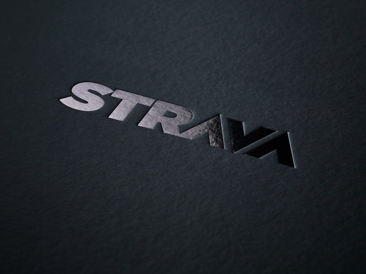 Black Custom Printed Foil Logo to Lid of Black Folding Gift Box