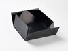 Black Medium Lift Off Lid Gift Box Base Assembly
