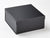 Black Medium Lift Off Lid Gift Box with Lid Assembled