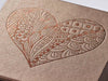 Bronze Folding Gift Box with Custom Bronze Logo