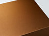 Copper Pearl Lustre Paper Folding Gift Boxes from  Foldabox USA