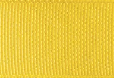 Daffodil Yellow Grosgrain Ribbon to Fit Folding Slot Gift Boxes