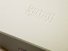 Ivory Folding Gift Box with Custom Debossed Logo to Lid