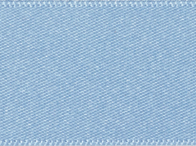 French Blue Recycled Satin Ribbon from Foldabox