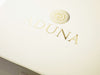 Ivory Gift Box with Gold Foil Custom Printed Logo to Lid