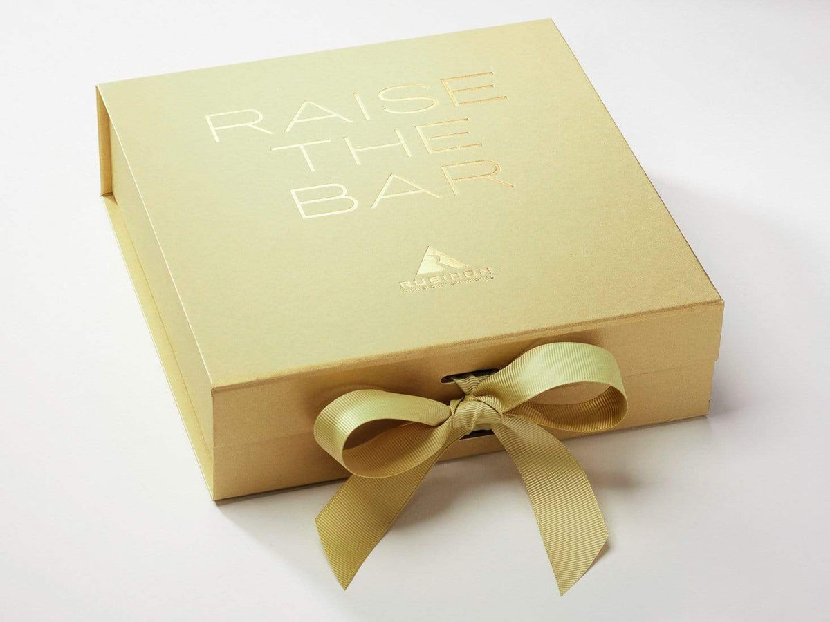 Gold Tone on Tone Custom Foil Example