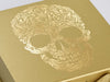 Gold A5 Deep Gift Boxes with changeable ribbon