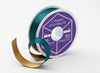 Green Jewel  Shimmer Sparkle 20m Ribbon Roll from Foldabox