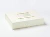 Ivory A4 Shallow Gift Box Featuring Ivory Photo Frame
