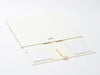 Ivory A4 Deep Slot Gift Box Supplied Flat