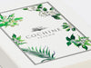 Ivory A4 Shallow Gift Box with Custom Printed CMYK Dessign