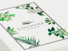 Ivory Gift Box with Custom CMYK Printed Design