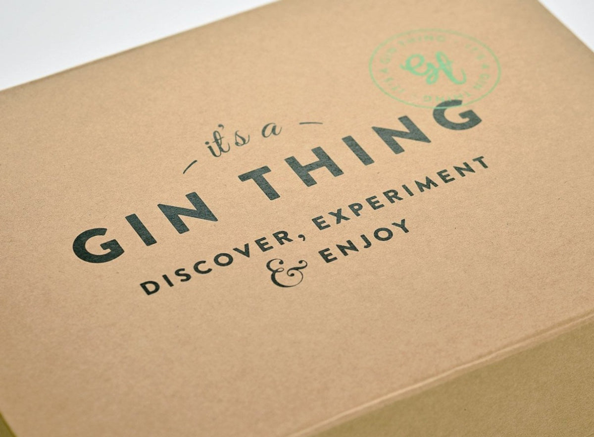 Natural Brown Kraft Luxury Folding Gift Box with Custom 2 Colour Print