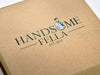 Natural Kraft Luxury Folding Gift Box with CMYK Custom Print