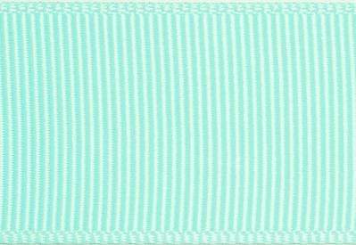 Mineral Ice Pastel Green Grosgrain Ribbon for Slot Gift Boxes