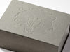 Naked Grey ® Gift Box with Custom Debossed Design