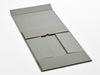 Naked Gray A4 Deep Luxury Gift Box Sample Supplied Flat