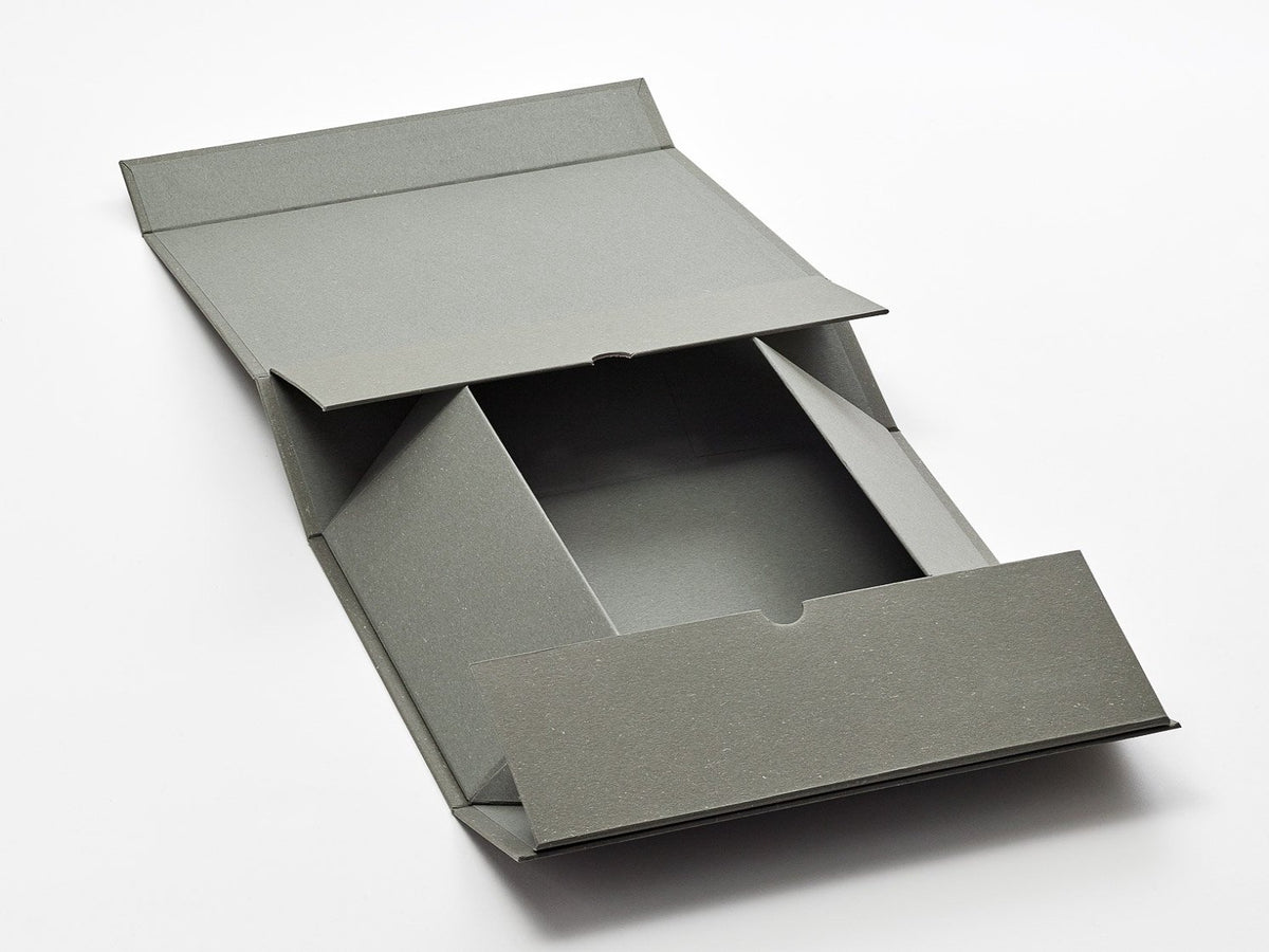 A4 Deep Naked Grey® Gift Box Partly Assembled