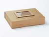 Natural Kraft Gift Box Featuring Kraft Photo  Frame