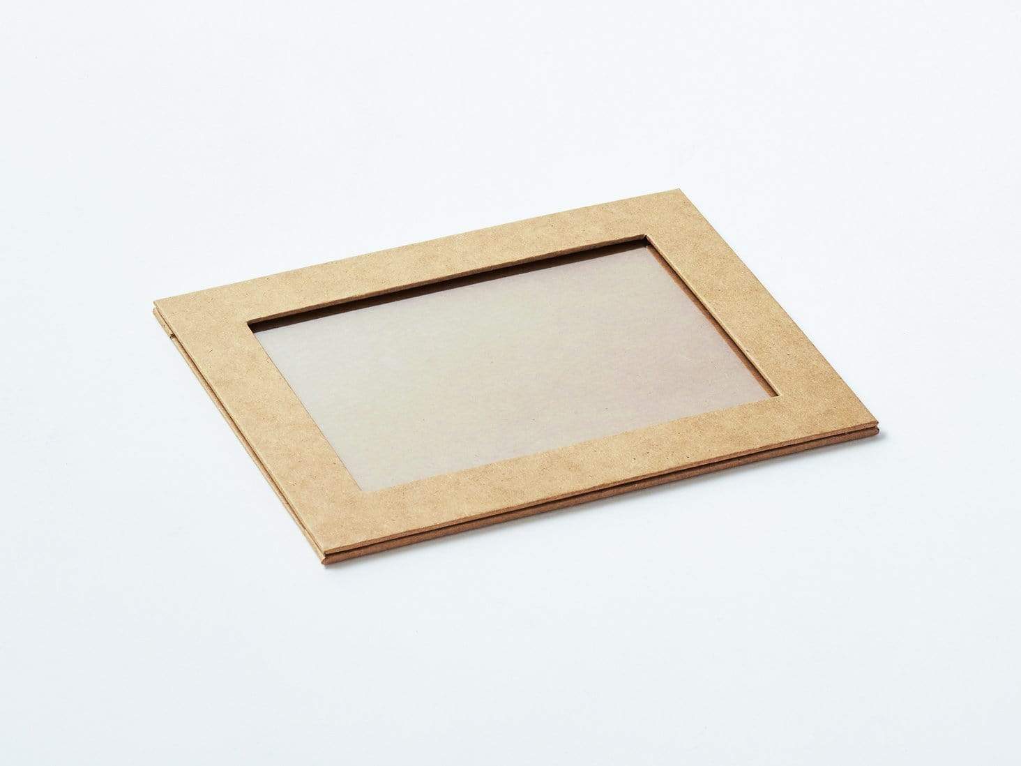 Natural Kraft Photo Frame For Eco-Friendly Gift Box Personalization
