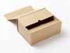 Natural Kraft Gift Box Part Assembled from Foldabox USA