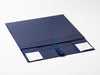 Navy Blue A3 Shallow Gift Box Supplied Flat