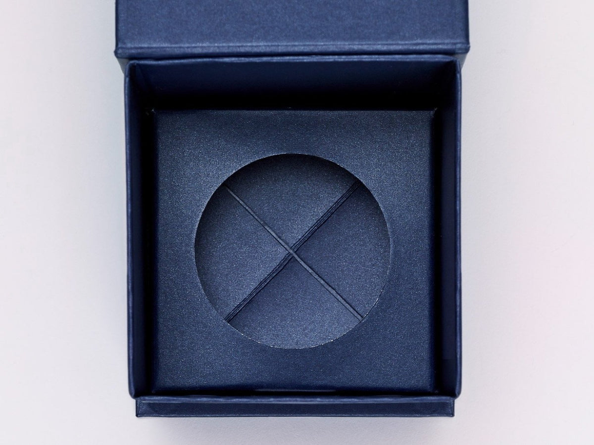 Small Cube Folding Gift Box Sample Insert Assembled