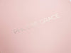 Pale Pink Gift Box with Custom Silver Foil Logo