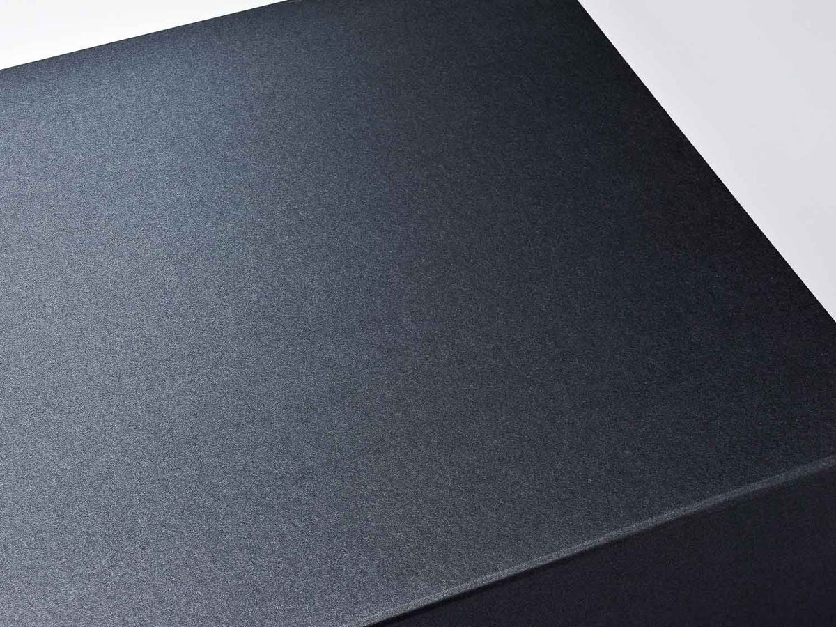 Pewter Folding Gift Box Pearl Lustre Paper Detail