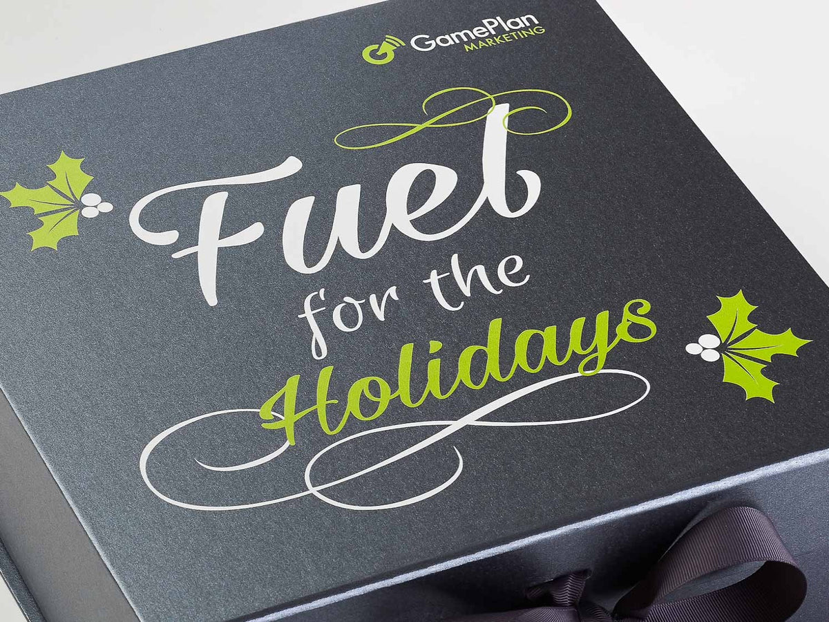 Pewter Gift Box with CMYK Print